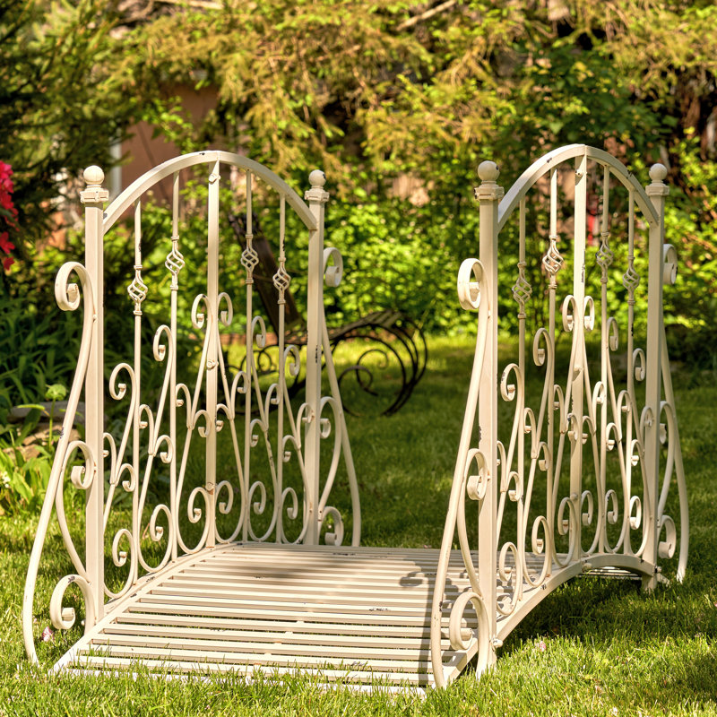 ZaerLtdInternational Iron Garden Bridge Wayfair